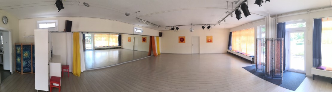 Der Raum im Kulturlade Riniken, in dem Workshops stattfinden